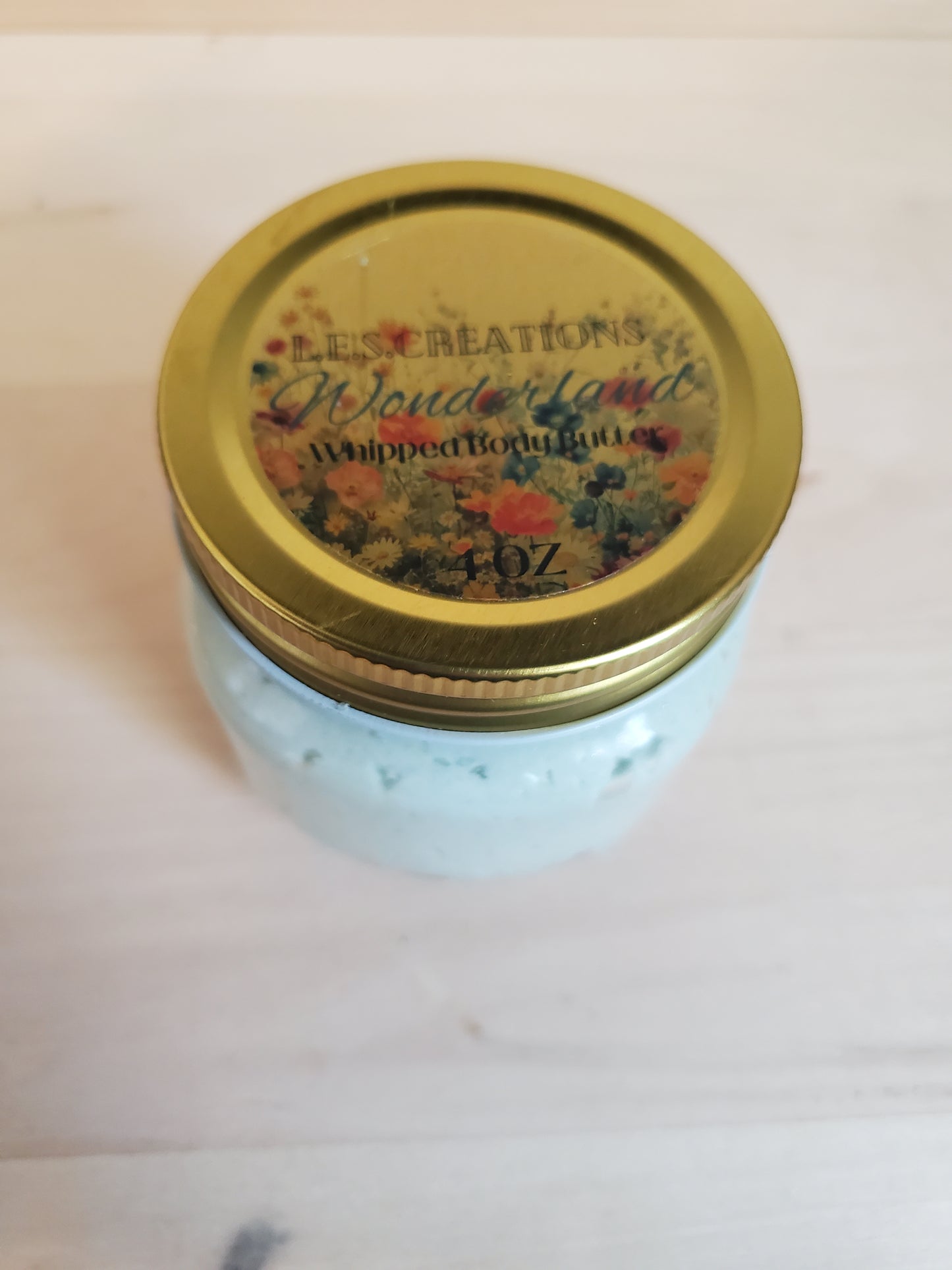 Wonderland 4oz whipped body butter